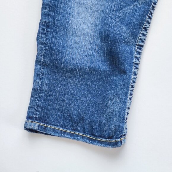 Silver Jeans Tuesday Crop denim blue women's size W28 - Picture 13 of 16